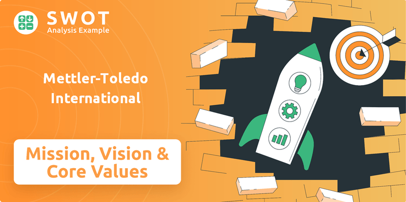 What are Mission Vision & Core Values of Mettler-Toledo International Company?