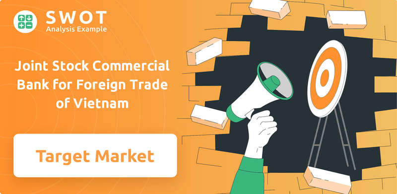 What is Customer Demographics and Target Market of Joint Stock Commercial Bank for Foreign Trade of Vietnam Company?