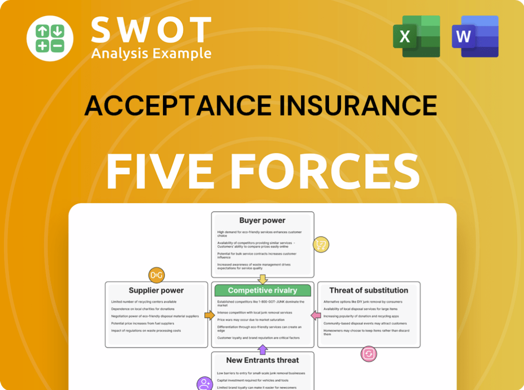 Acceptance Insurance Porter's Five Forces Analysis