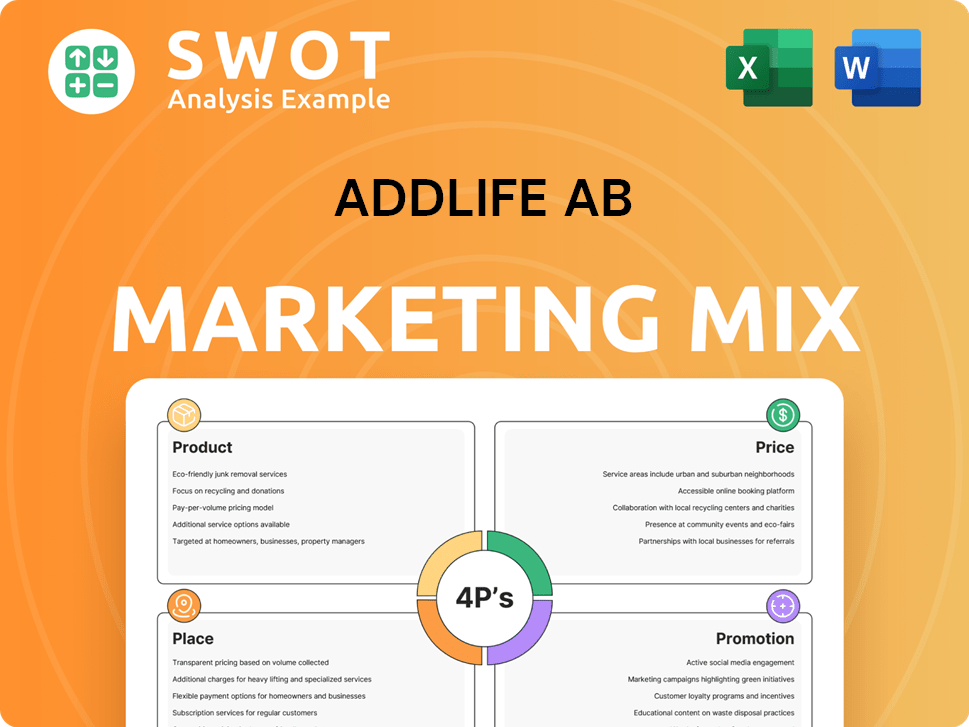 AddLife AB Marketing Mix