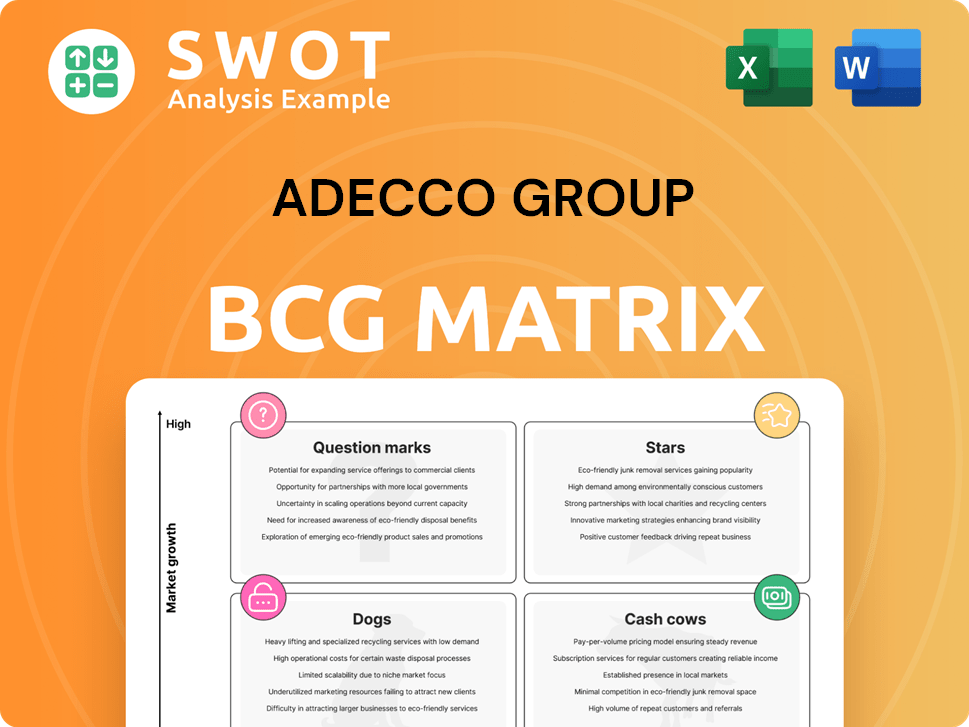 Adecco Group Boston Consulting Group Matrix