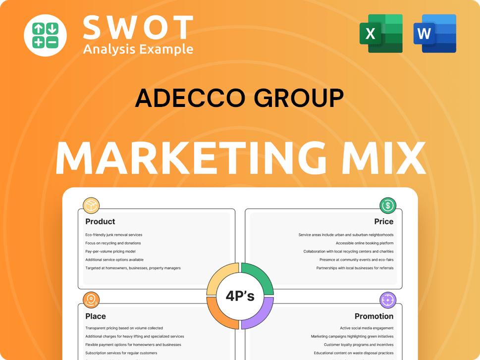 Adecco Group Marketing Mix
