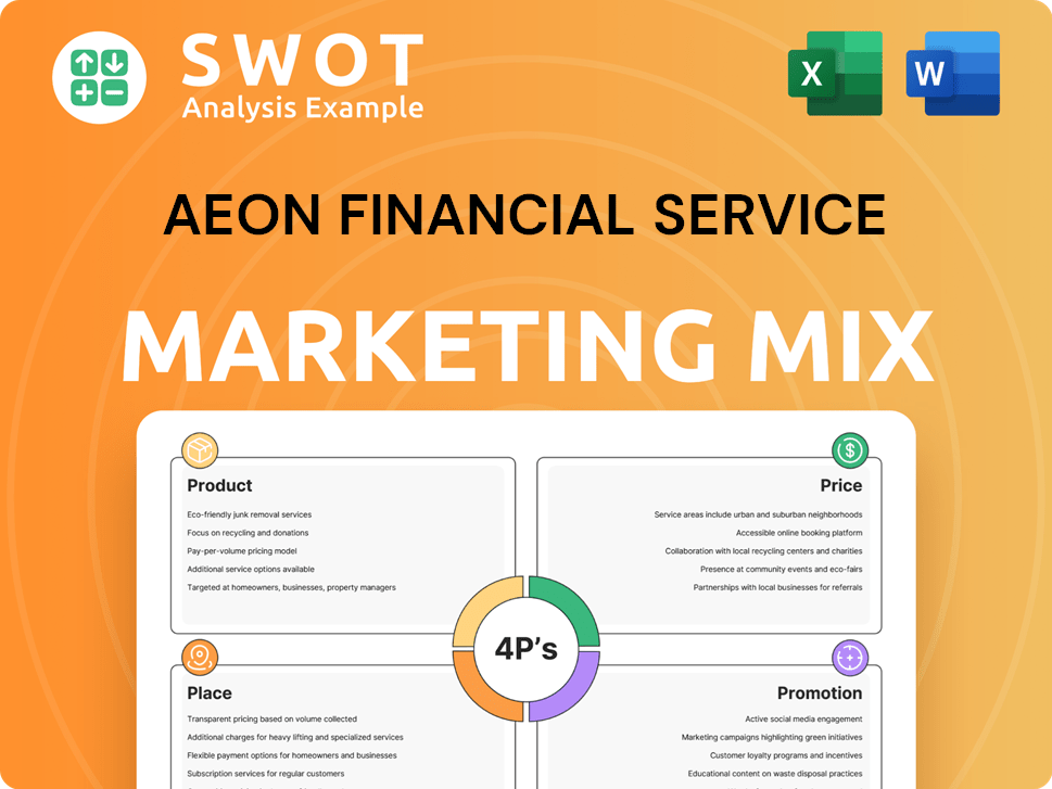 AEON Financial Service Marketing Mix