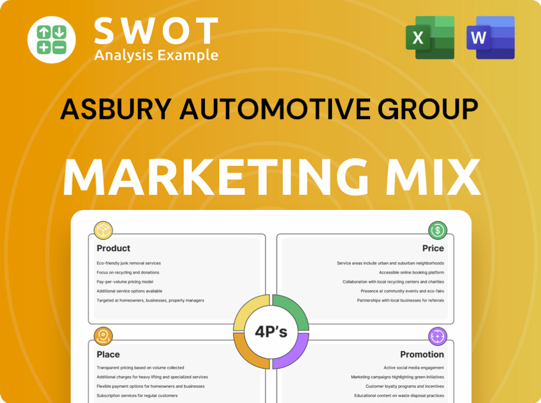 Asbury Automotive Group Marketing Mix