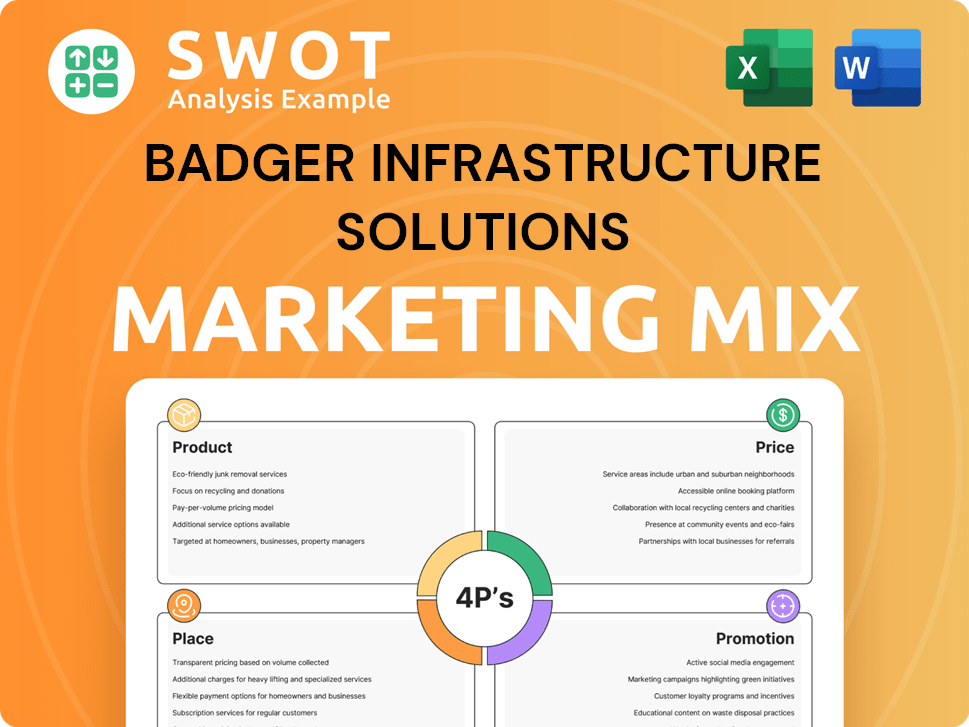 Badger Infrastructure Solutions Marketing Mix