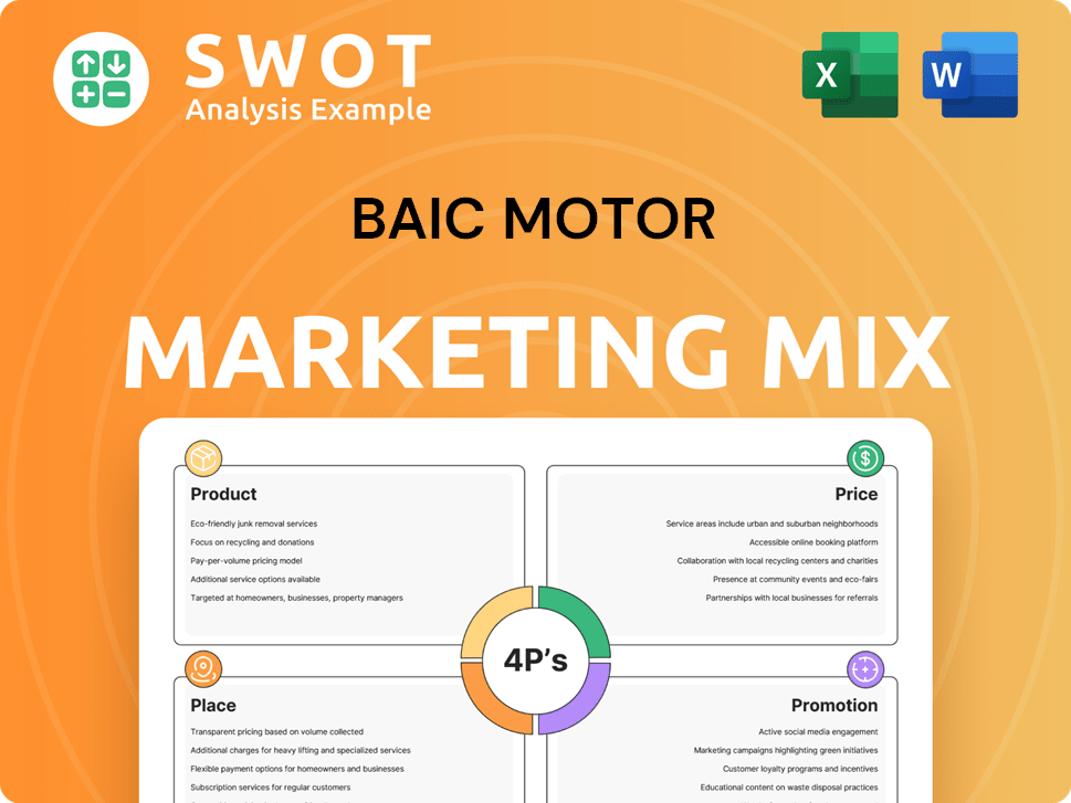 BAIC Motor Marketing Mix