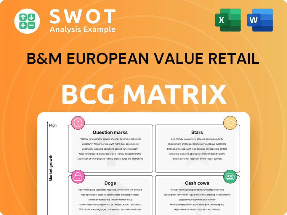 B&M European Value Retail Boston Consulting Group Matrix