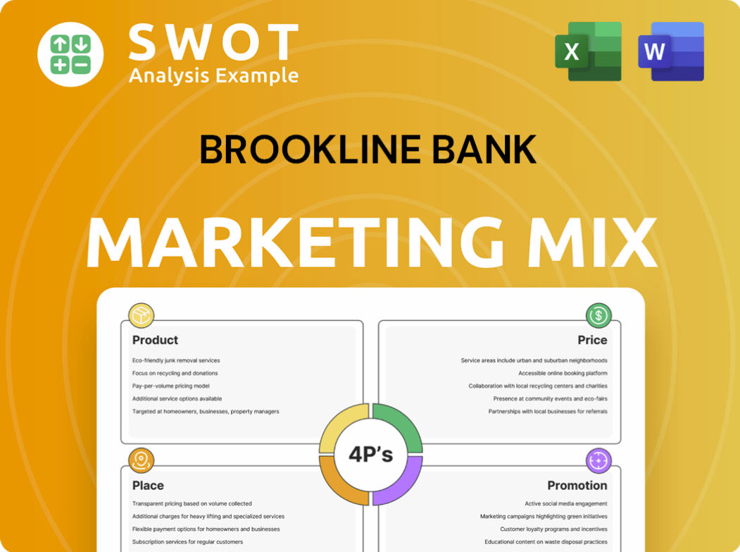 Brookline Bank Marketing Mix
