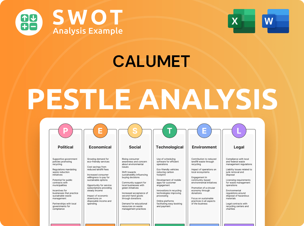 Calumet PESTLE Analysis
