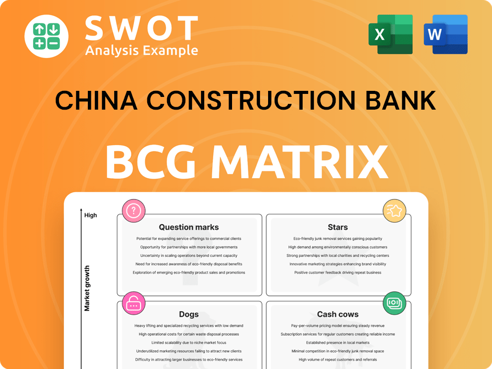 China Construction Bank Boston Consulting Group Matrix