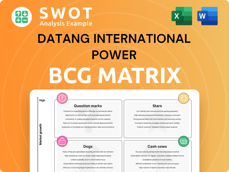 Datang International Power Boston Consulting Group Matrix