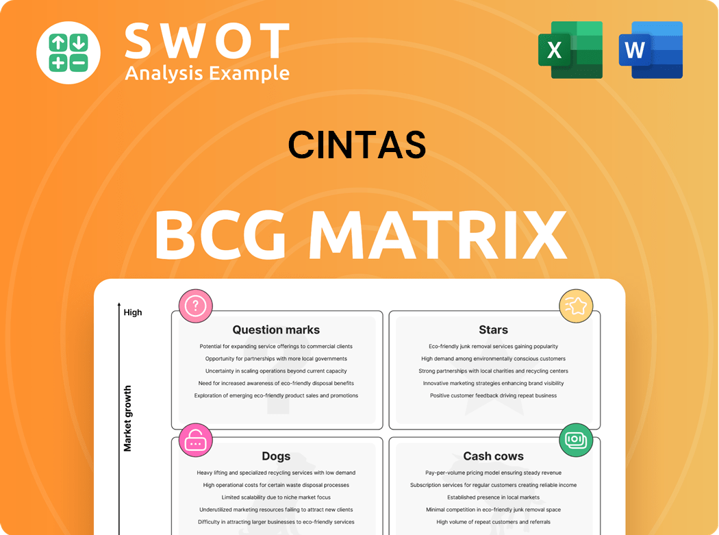 Cintas Boston Consulting Group Matrix
