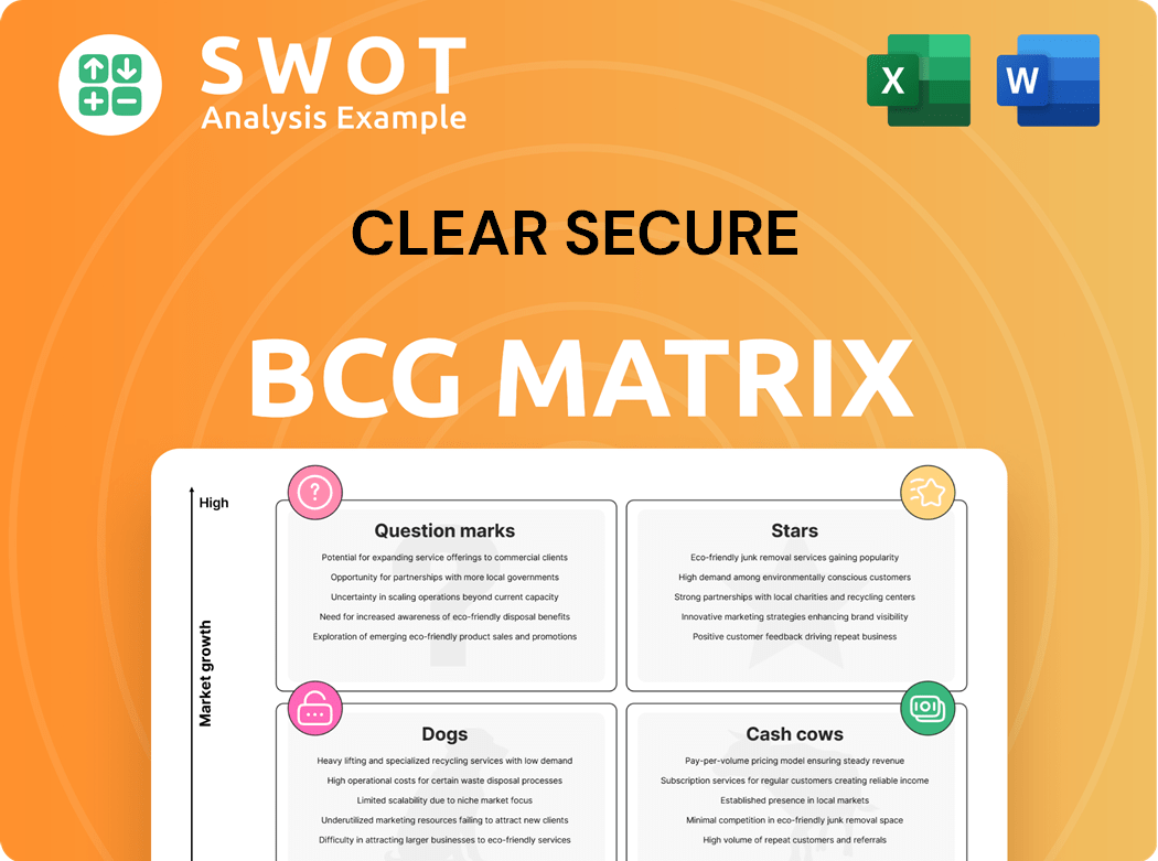 Clear Secure Boston Consulting Group Matrix