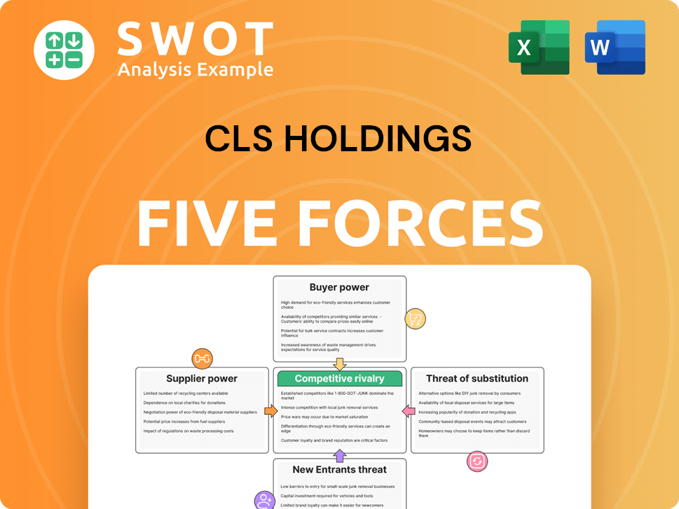 CLS Holdings Porter's Five Forces Analysis