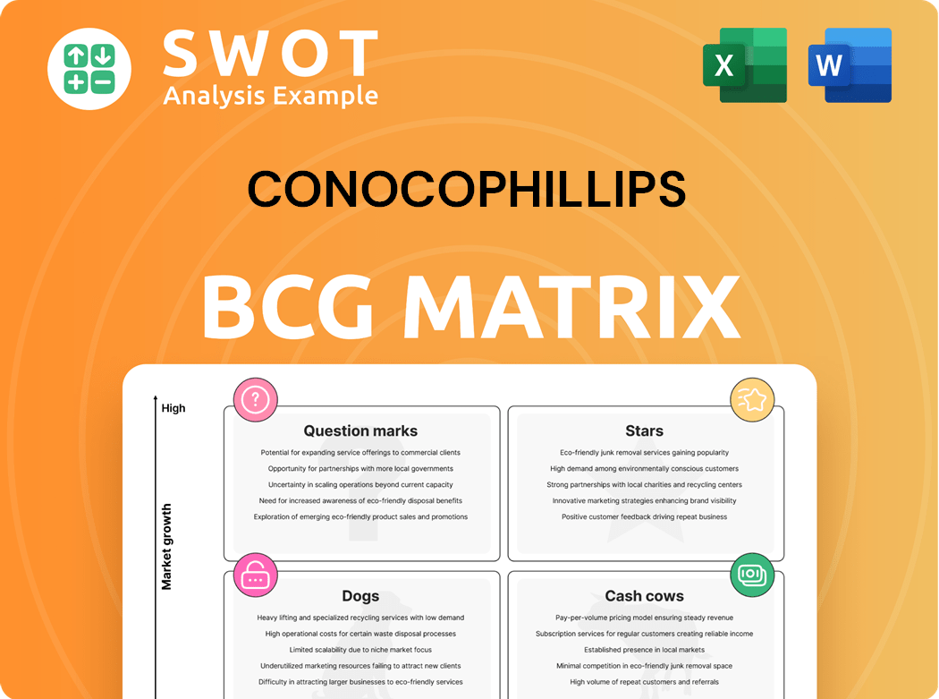 ConocoPhillips Boston Consulting Group Matrix