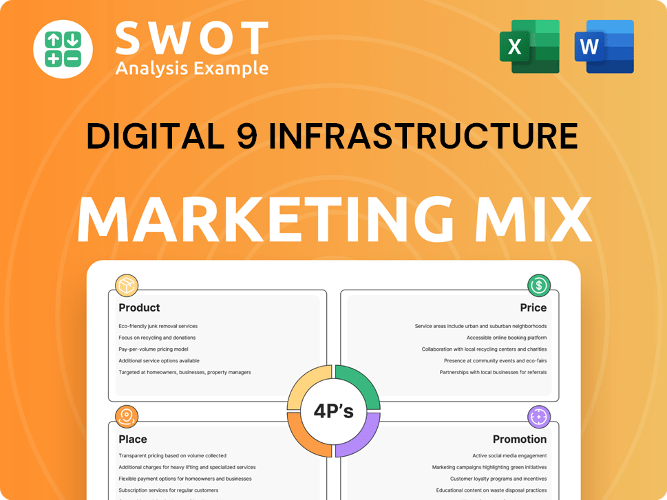 Digital 9 Infrastructure Marketing Mix
