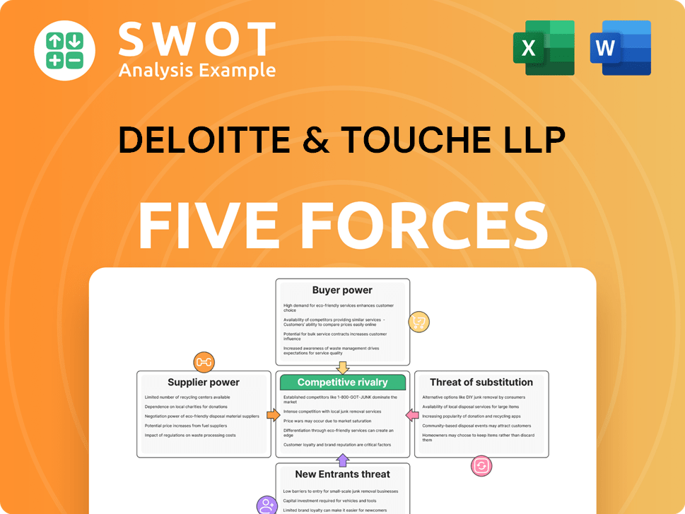 Deloitte & Touche LLP Porter's Five Forces Analysis