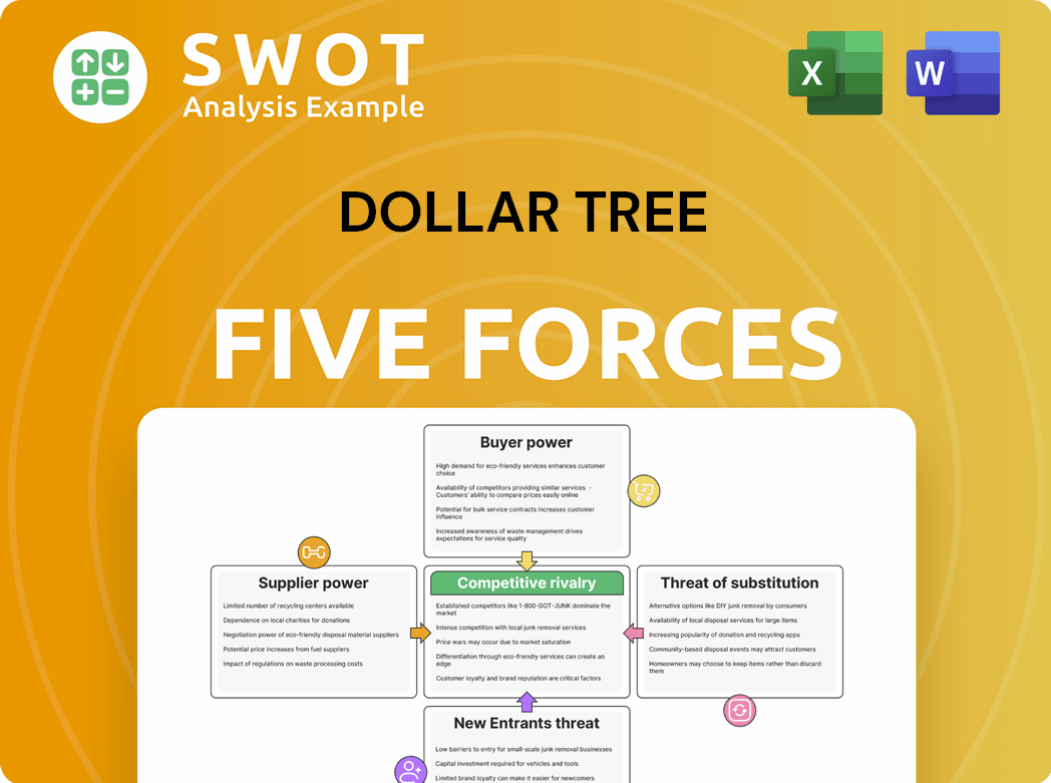 Dollar Tree Porter's Five Forces Analysis