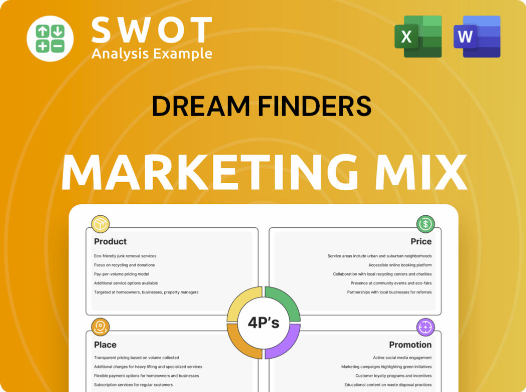 Dream Finders Marketing Mix