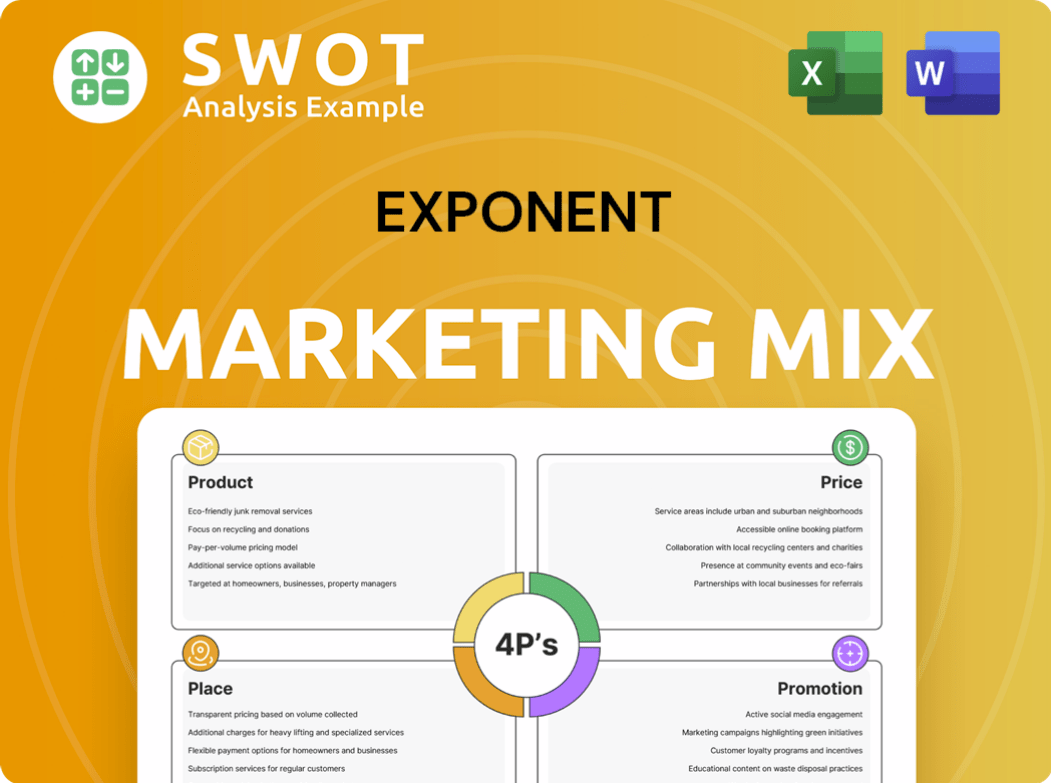 Exponent Marketing Mix