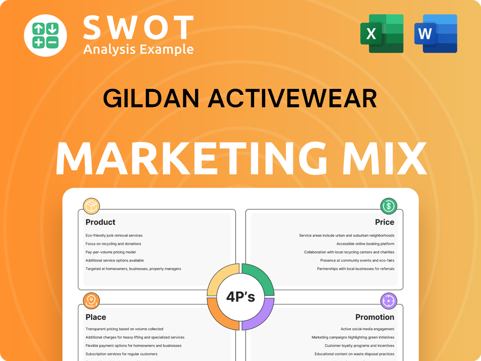 Gildan Activewear Marketing Mix