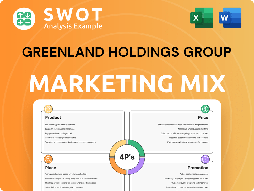 Greenland Holdings Group Marketing Mix