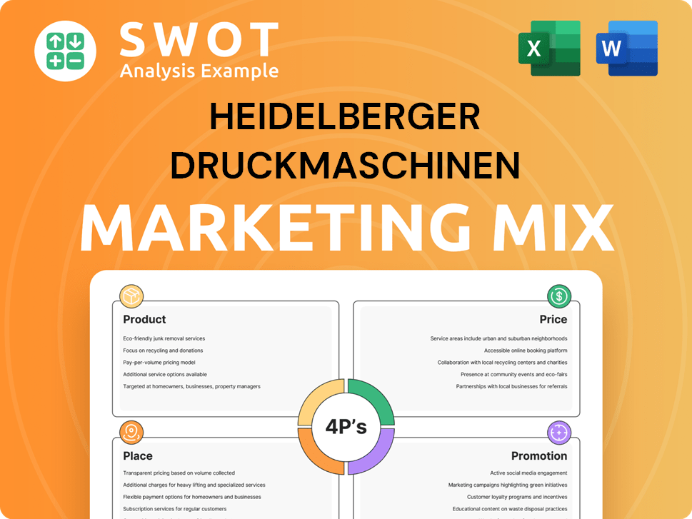Heidelberger Druckmaschinen Marketing Mix