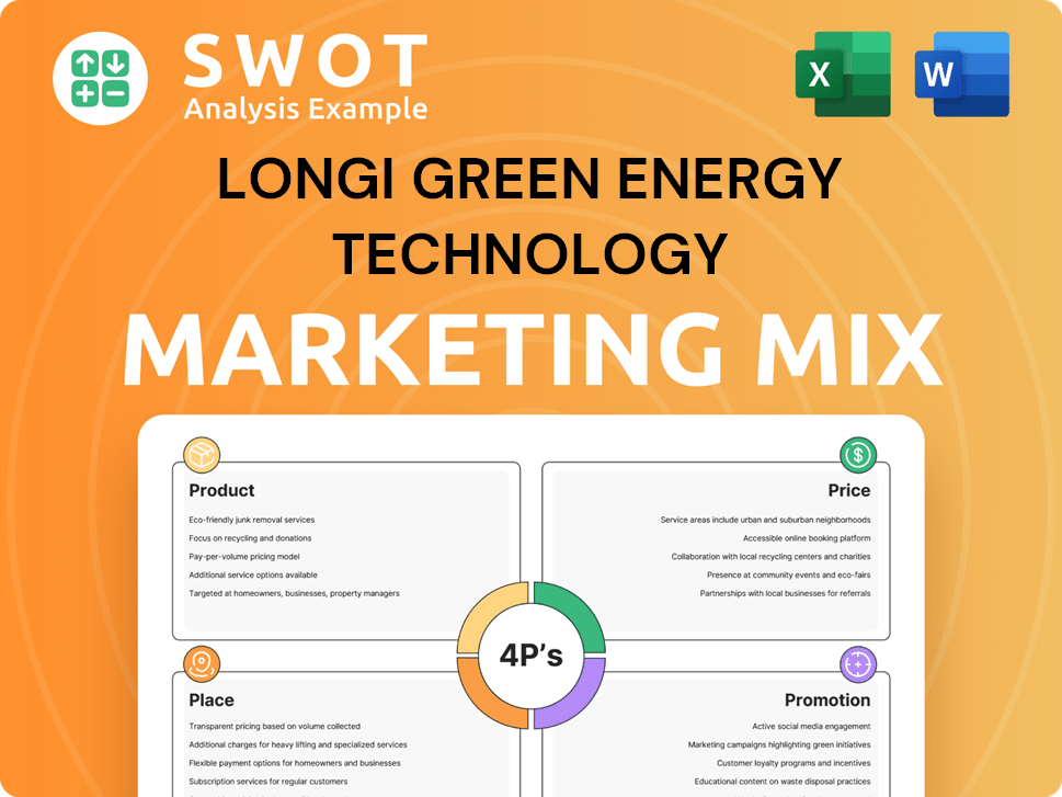 Longi Green Energy Technology Marketing Mix