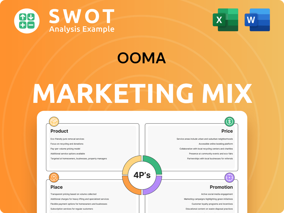 Ooma Marketing Mix