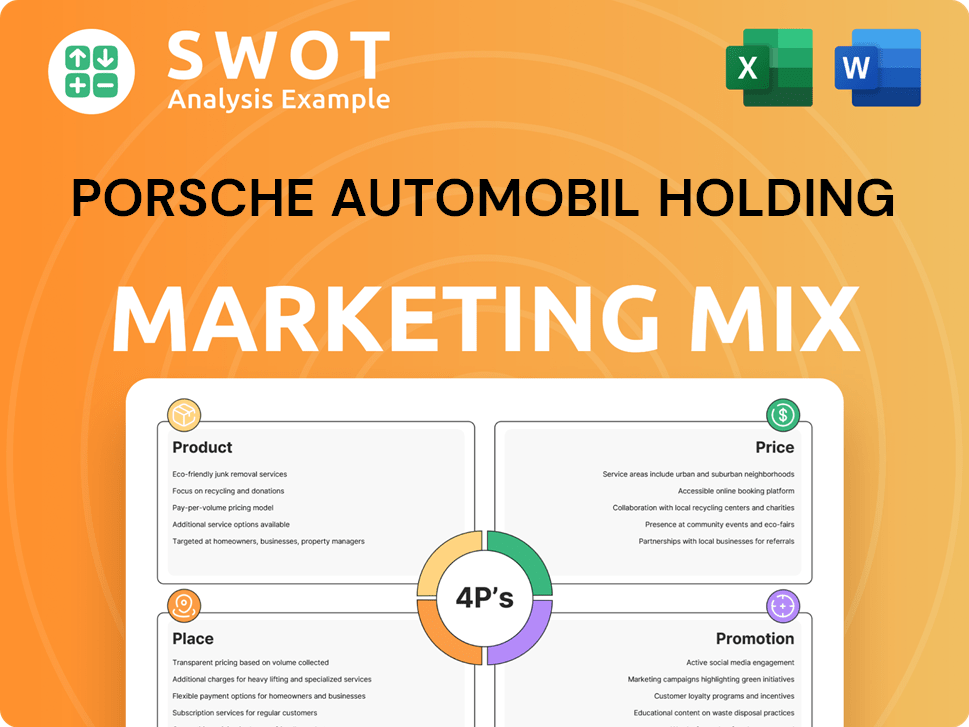 Porsche Automobil Holding Marketing Mix