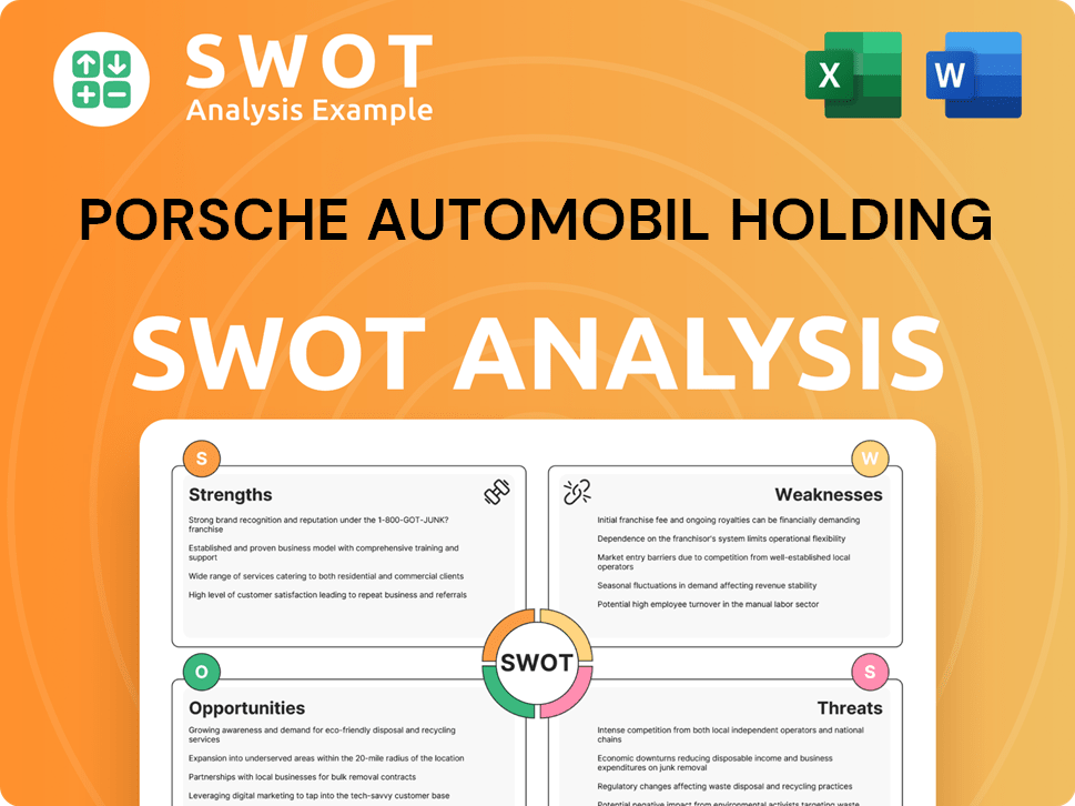 Porsche Automobil Holding SWOT Analysis