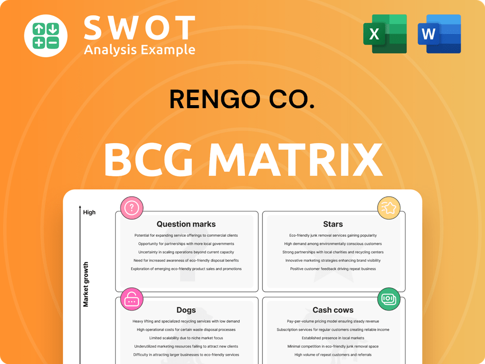 Rengo Co. Boston Consulting Group Matrix