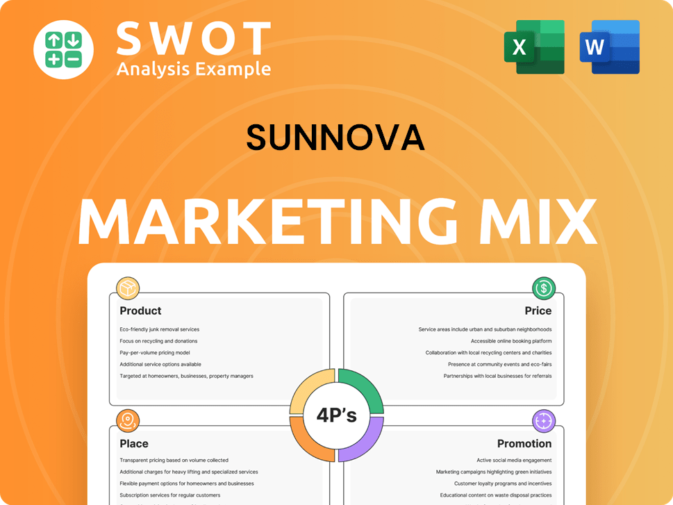 Sunnova Marketing Mix