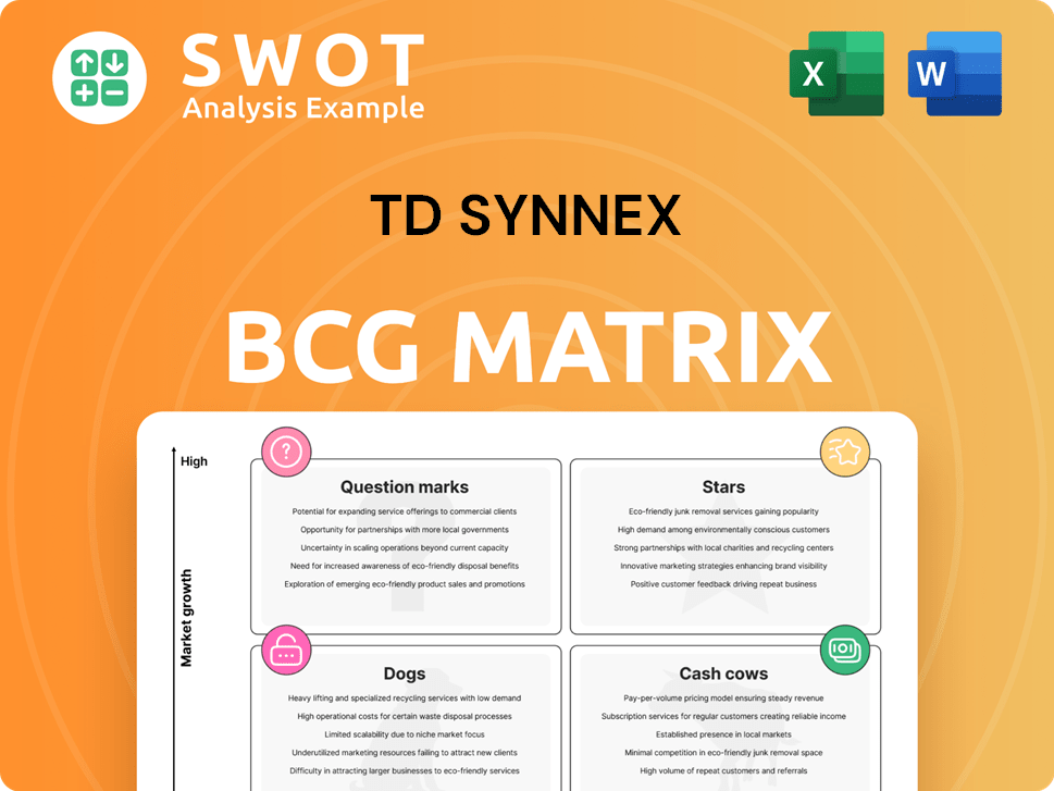 TD SYNNEX Boston Consulting Group Matrix