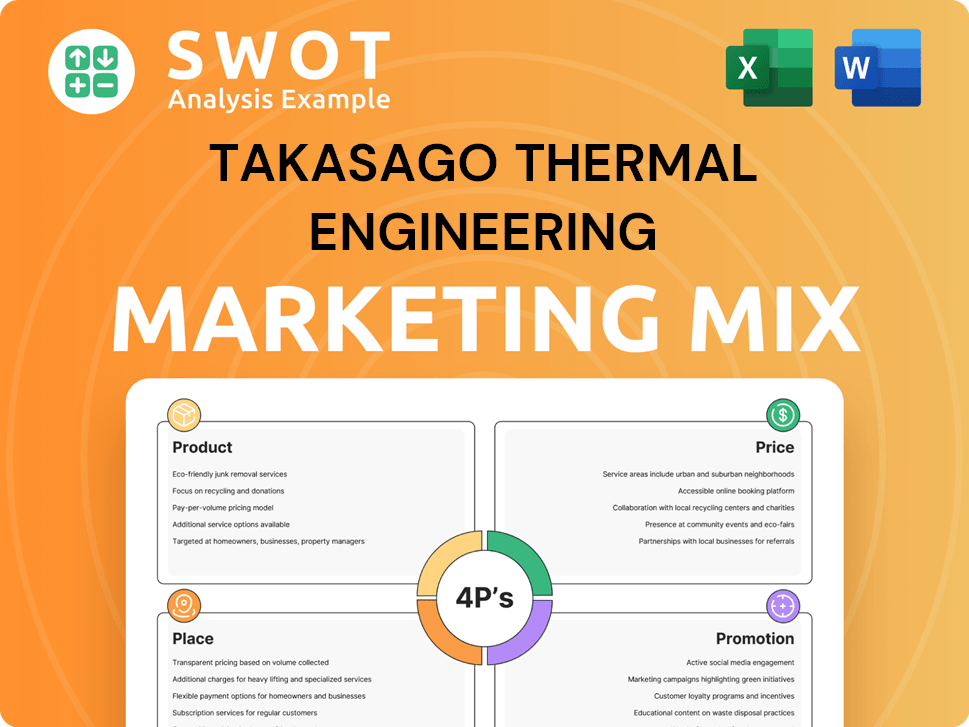 Takasago Thermal Engineering Marketing Mix