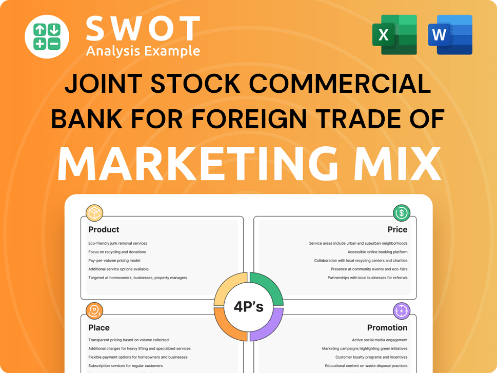 Joint Stock Commercial Bank for Foreign Trade of Vietnam Marketing Mix