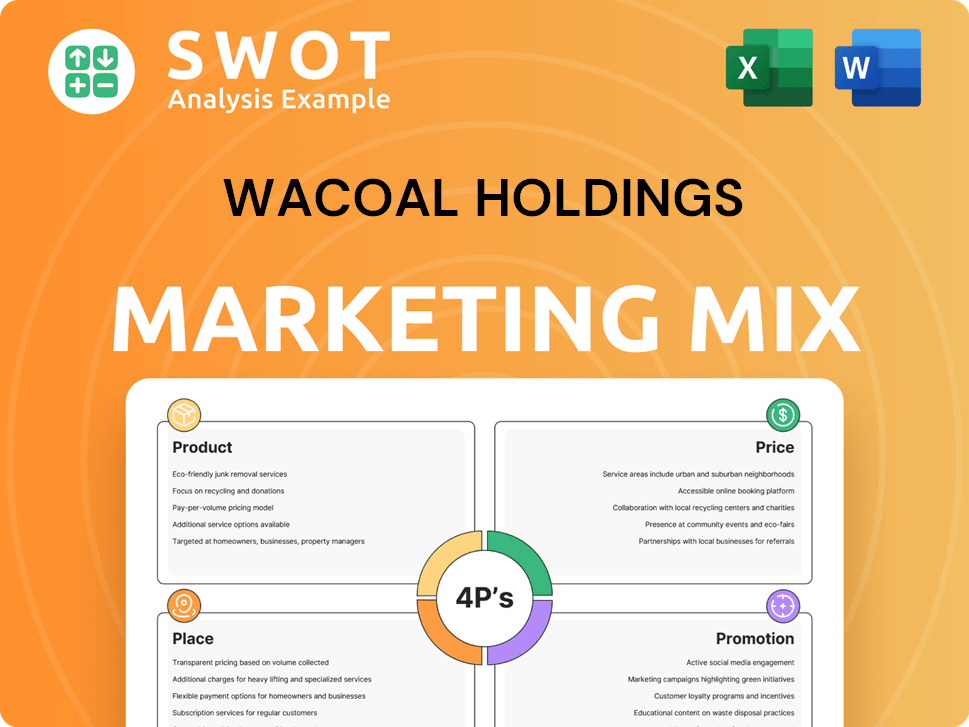 Wacoal Holdings Marketing Mix