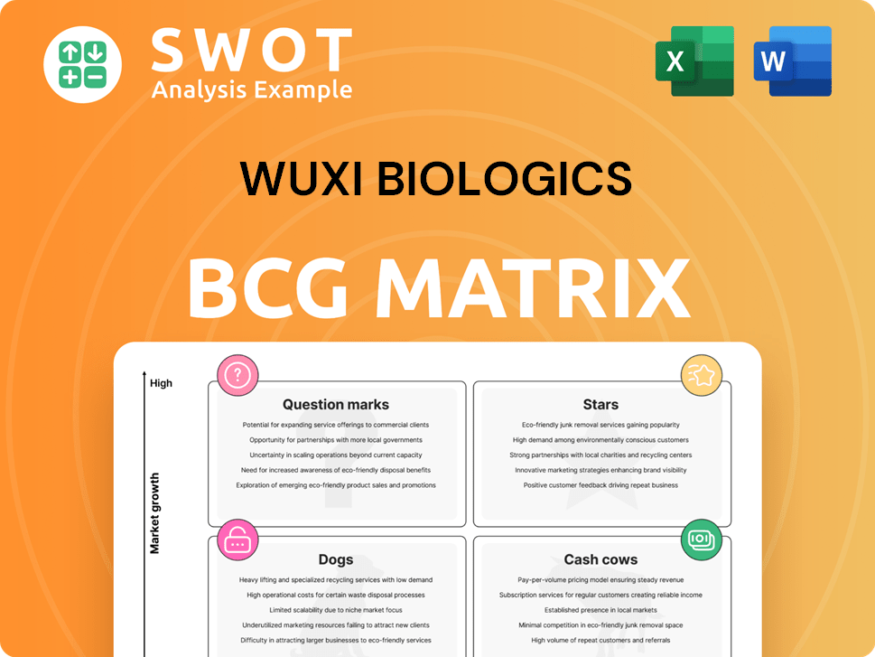 WuXi Biologics Boston Consulting Group Matrix
