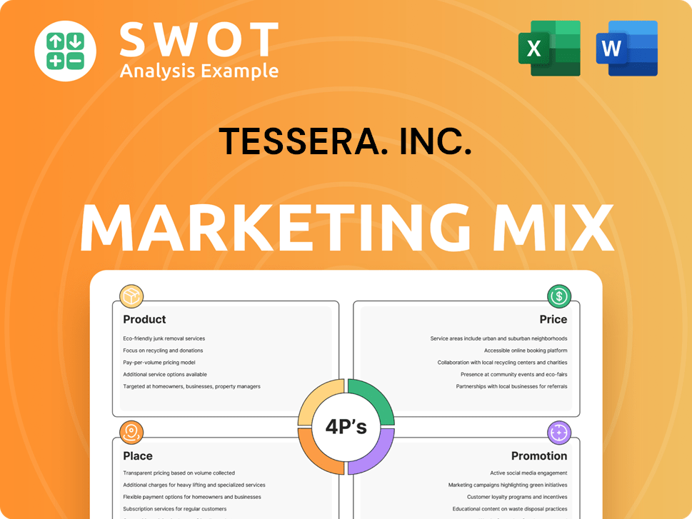 Tessera. Inc. Marketing Mix